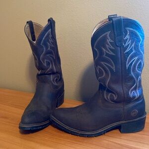 Double H Boot Co. AG7 Work Western Boot Men’s Size 9.5D U.S.A.